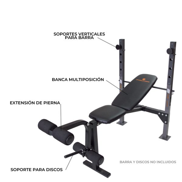 Banca Multiposición Evolution EVO 369R - Imagen 3
