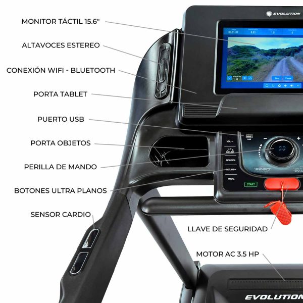 Trotadora Evolution EVO Max - Imagen 5