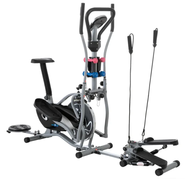 Elíptica Multifuncional Sportfitness con Volante en Hierro