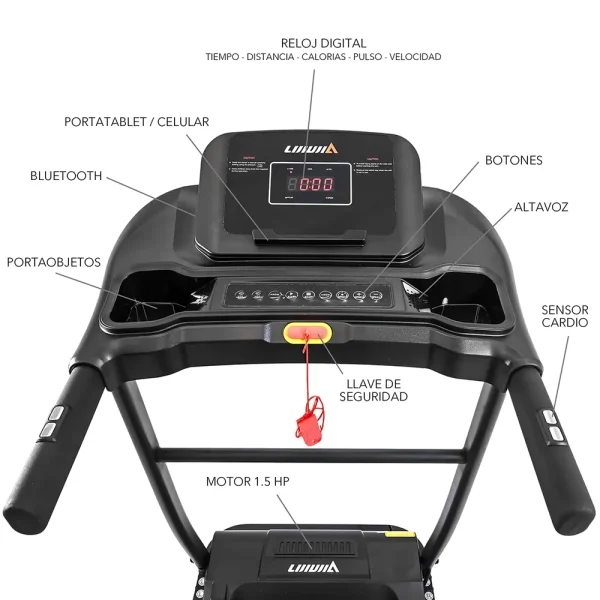 Trotadora Evolution EVO Nogal - Imagen 3
