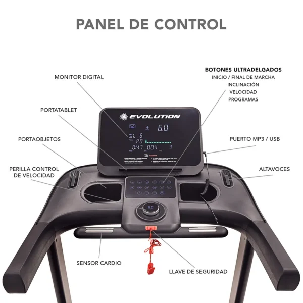 Trotadora Evolution Fitness Runner - Imagen 7