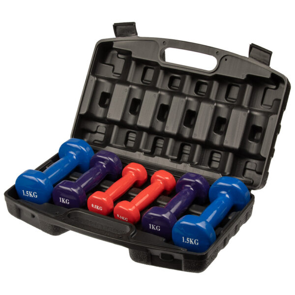 Set Kit de Mancuernas 6 KG Sportfitness