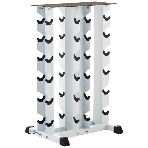 Rack para Mancuernas Hexagonales Encauchetadas Sport Fitness