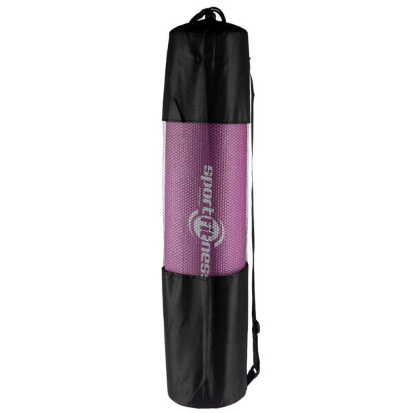 Mat de Yoga Sport Fitness Doble Faz Rosado