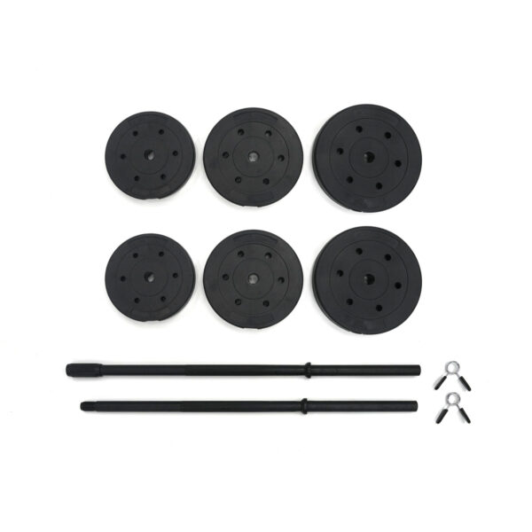 Set de Barra y Pesas Sport Fitness de Cemento (100LB)