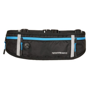 Riñonera Running Stride Negro Azul