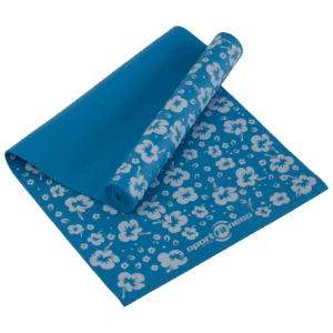 Mat de Yoga Sportfitness Grabada Azul