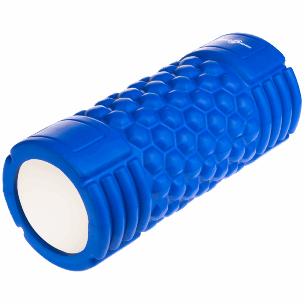Foam Roller Espuma Grabado Profundo Azul