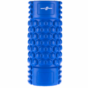 Foam Roller Espuma Grabado Profundo Azul
