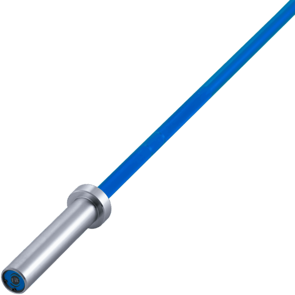 Barra Recta Sportfitness Aluminio Azul
