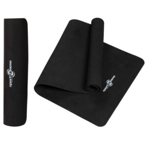 Mat de Yoga Sport Fitness Negro
