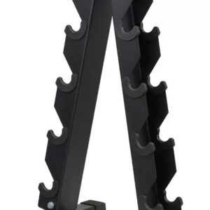 Estante Movifit MS-325 Rack Piramidal para 6 Pares de Mancuernas Hexagonales