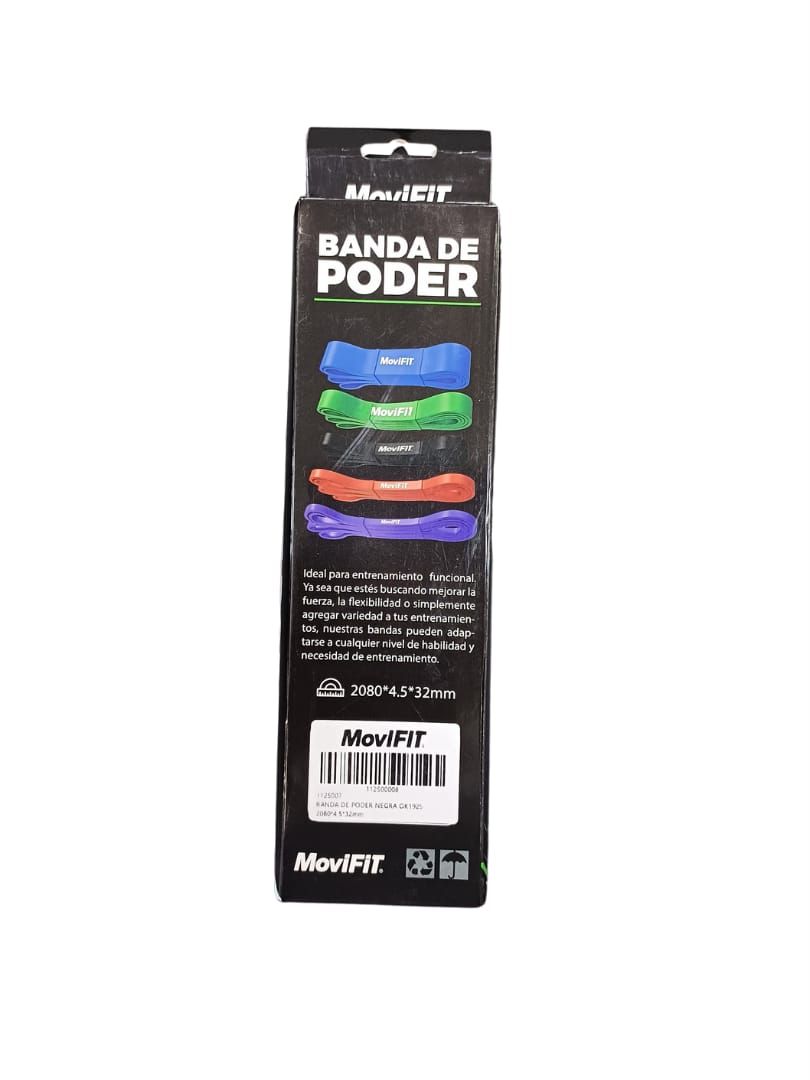 Banda de Poder Movifit BANDA DE PODER ROJA OK1925 - Imagen 2