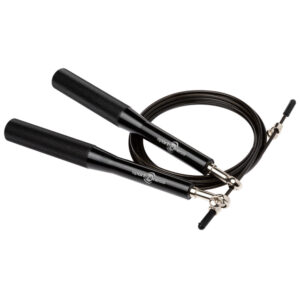 Lazo para Salto Sport Fitness Aluminio Negro