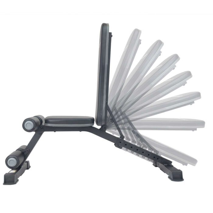 Banco Movifit MS-108 Multiposición Multi-Ejercicios + Grip Tensor de Mano 5-20 KG - Imagen 5