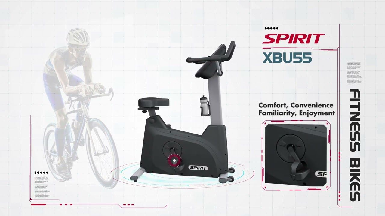 Bicicleta Vertical Spirit XBU55 - Imagen 5