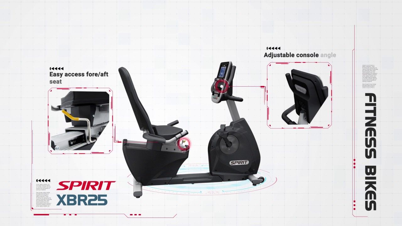 Bicicleta Recumbent Spirit XBR25 - Imagen 4