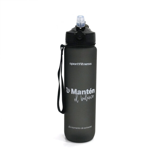 Termo deportivo (1 lt) Negro