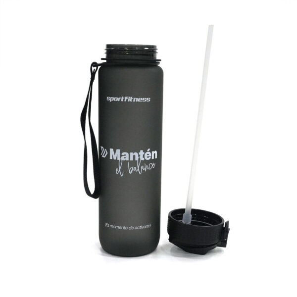 Termo deportivo (1 lt) Negro
