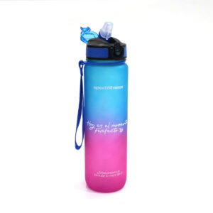 Termo deportivo 1 litro Fucsia Azul