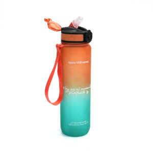 Termo deportivo 1 lt Azul Naranja