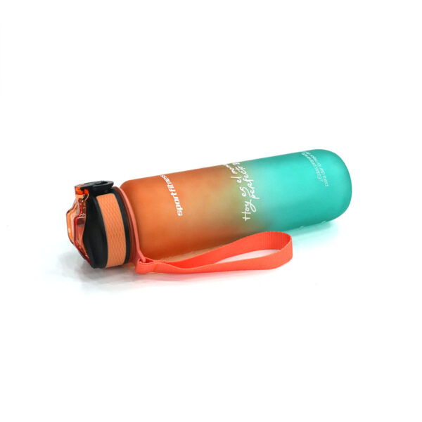 Termo deportivo 1 lt Azul Naranja