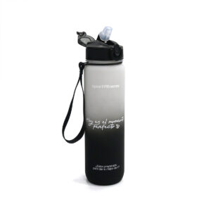 Termo Termo deportivo (1 lt) Negro/blanco