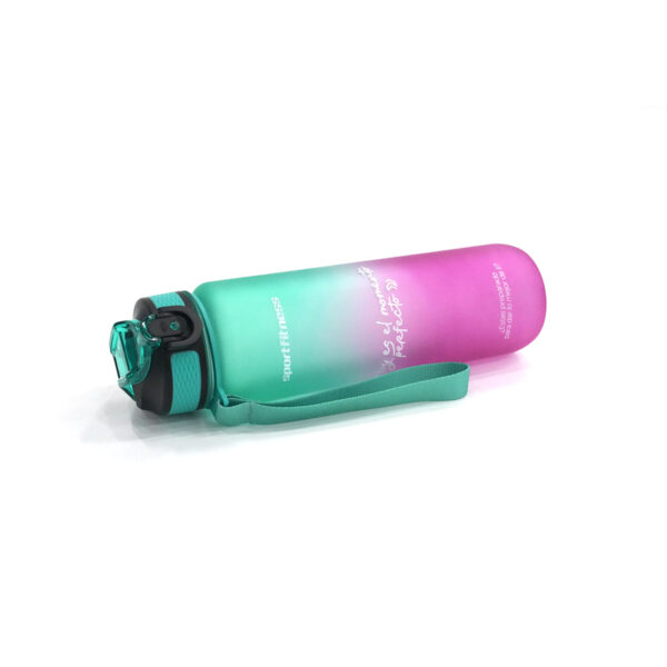 Termo Deportivo Bicolor Fucsia/Verde 1 Litro