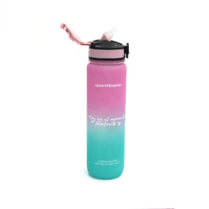 Termo Deportivo 1 lt Azul Claro Rosado