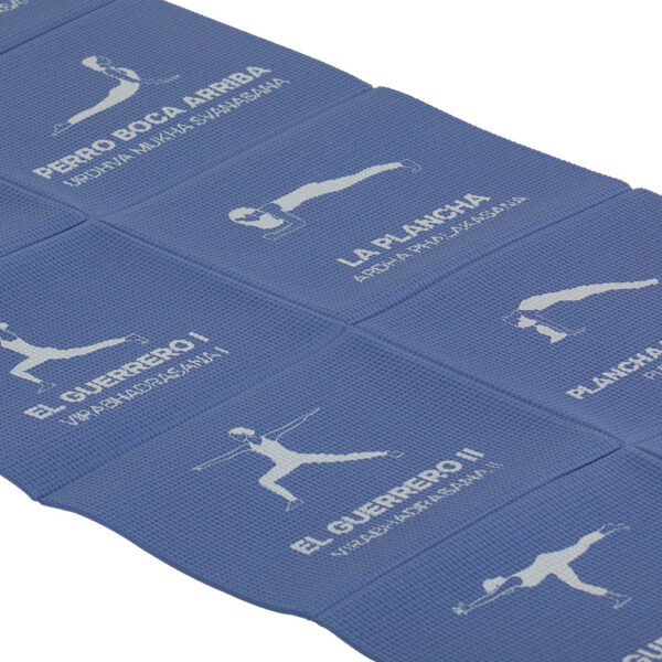 Colchoneta Yoga Plegable Morado