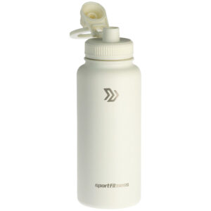 Termo Metálico con soporte Para Celular 32oz Blanco