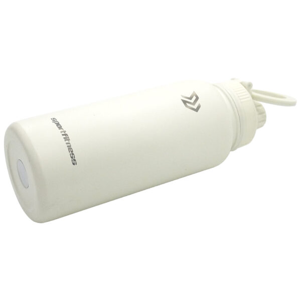 Termo Metálico con soporte Para Celular 32oz Blanco