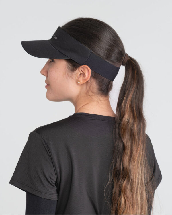 Visera Sport Fitness Care Deportiva Negra