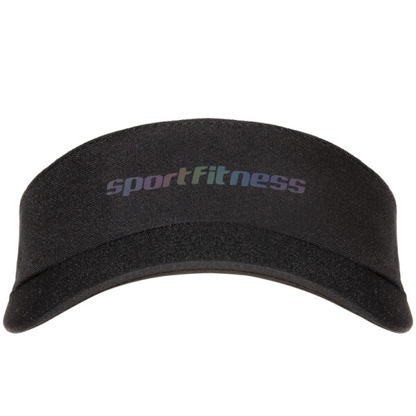 Visera Sport Fitness Care Deportiva Negra