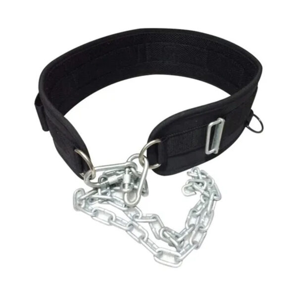 Lastre Sportfitness Cinturón con Cadena para Discos (Talla S)