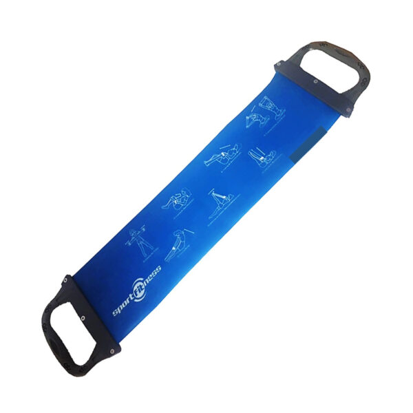 Banda Elástica Sportfitness con Mango Azul