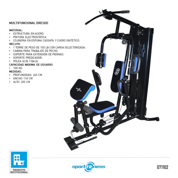 Multifuerza Multifuncional 150 LB