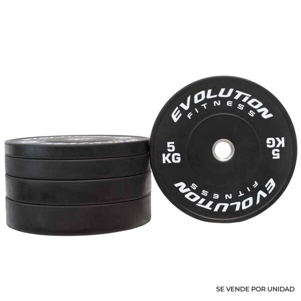 Disco Bumper Negro Evolution Fitness