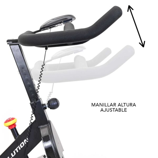 Bicicleta Spinning Evolution Speedy1 Negra - Imagen 6