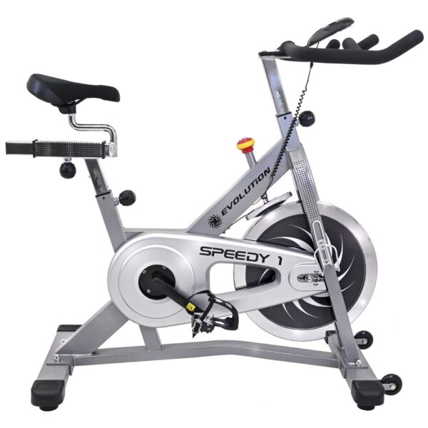 Bicicleta Spinning Evolution Speedy1 Gris