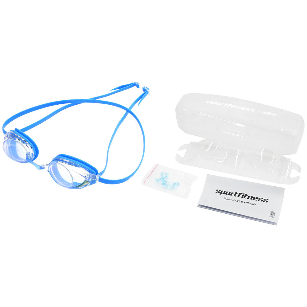 Gafas Natación Aqua Azul Claro