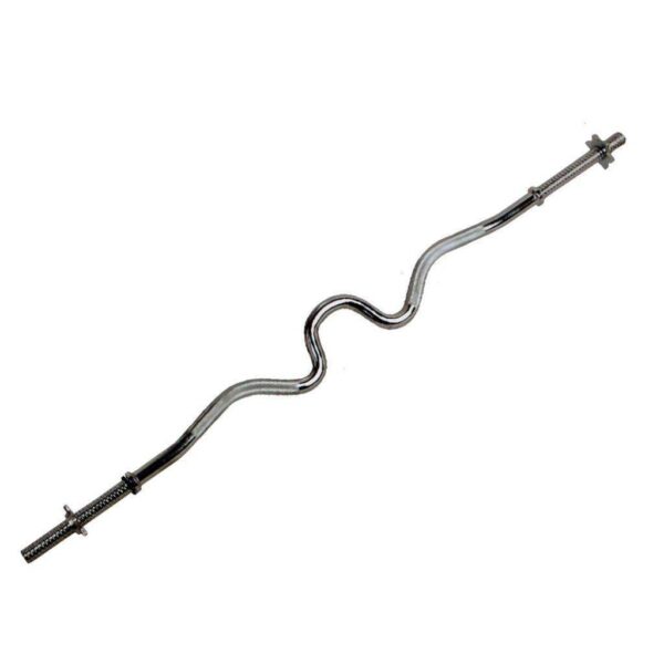 Barra de Pesas Sportfitness Barra en Z Curva de Potencia 120CM*2.5CM