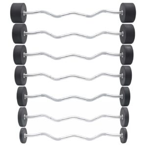 Barra de Pesas Sellada Curva Evolution Fitness