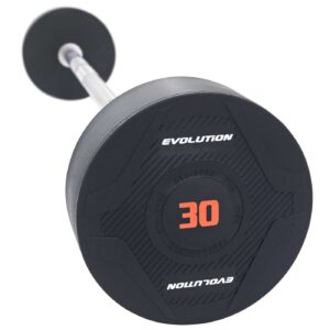 Barra Sellada Recta Premium Evolution Fitness