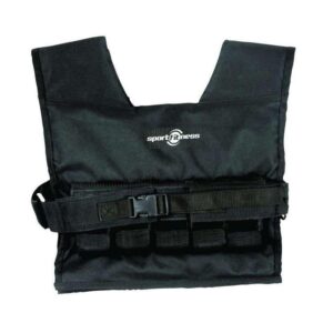 Chaleco de Pesas Sportfitness 10KG Negro