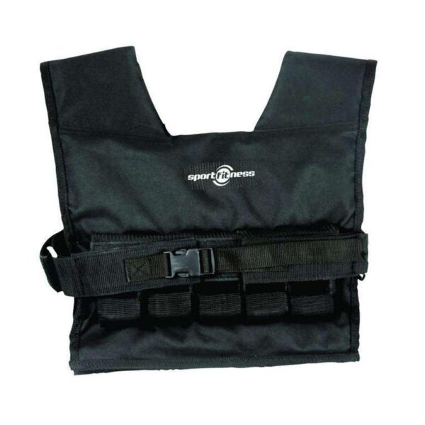 Chaleco de Pesas Sportfitness 10KG Negro