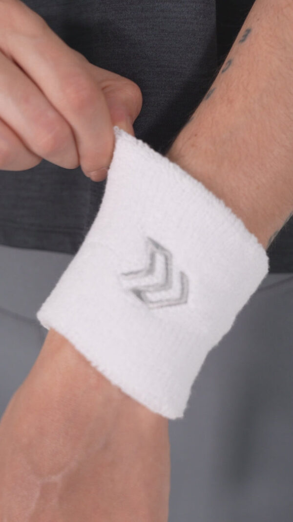 Muñequera deportiva Sport Fitness Airy 7 Blanco