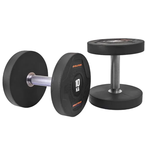 Accesorios Mancuerna encauchetada Redonda Premium EVOLUTION