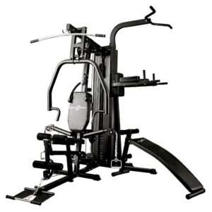 Gimnasio Multifuncional Sportfitness 150 LB con Soporte de Dominadas y Fondos