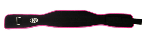 Cinturón para Levantar Pesas K6 Supremacy Rosado - Imagen 4